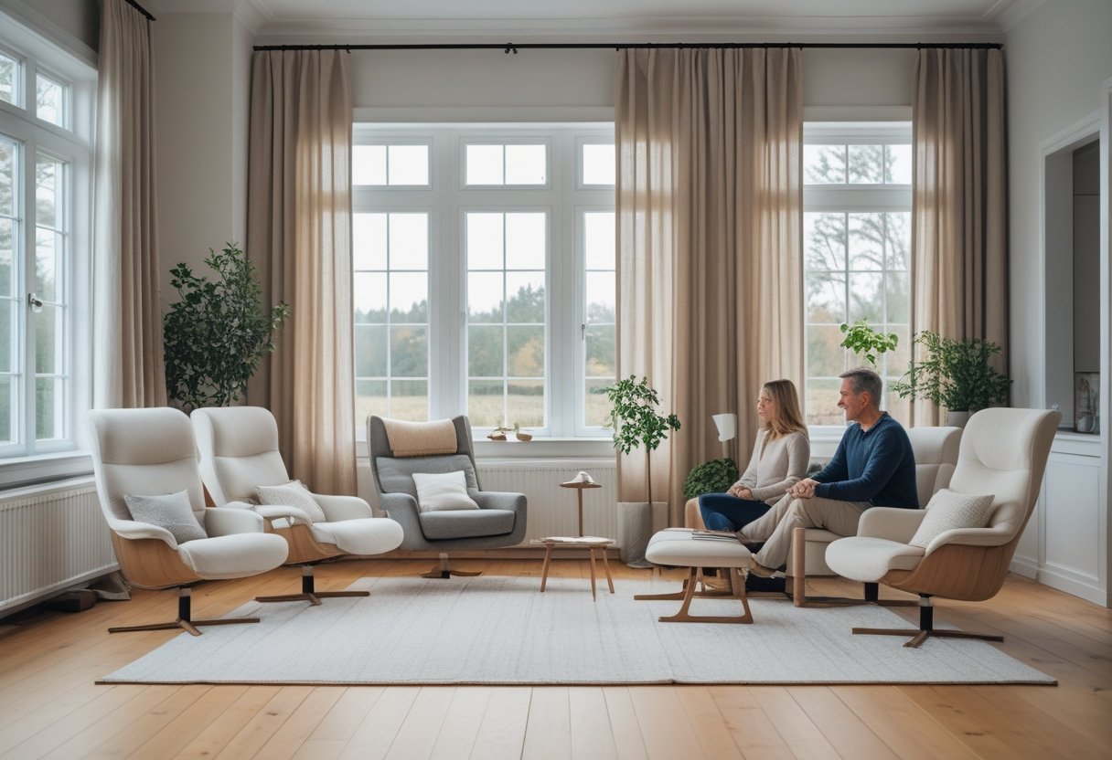 Sådan skaber du et harmonisk hjem med de rette gulvstole og gardiner til hjemmet i Næstved